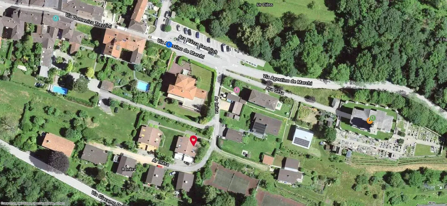 Appartamento duplex 3,5 locali in una posizione molto tranquilla e soleggiata con vista... - Foto 28 di 30
