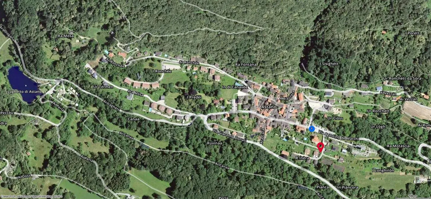 Appartamento duplex 3,5 locali in una posizione molto tranquilla e soleggiata con vista... - Foto 29 di 30