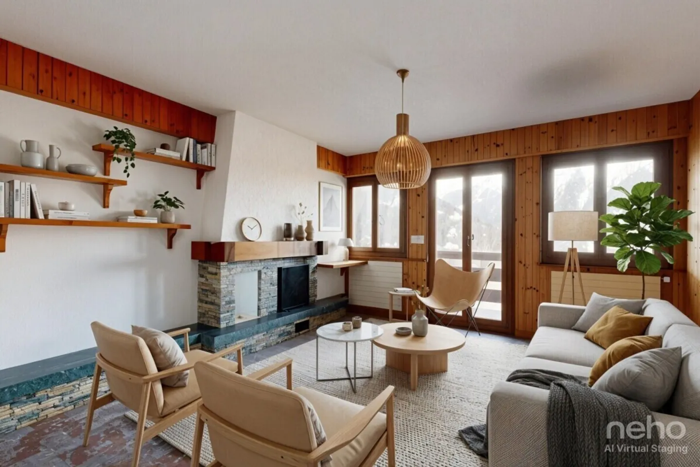 Duplex più una camera indipendente con vista panoramica - Foto 3 di 12