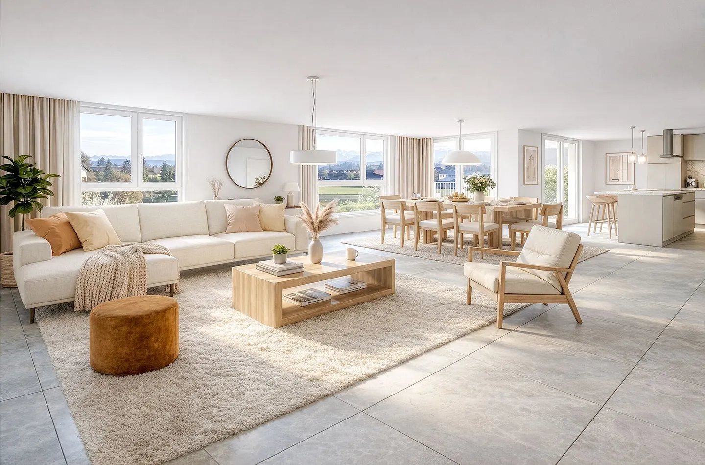 Appartement Charmant à Gampelen - Photo 1 sur 4