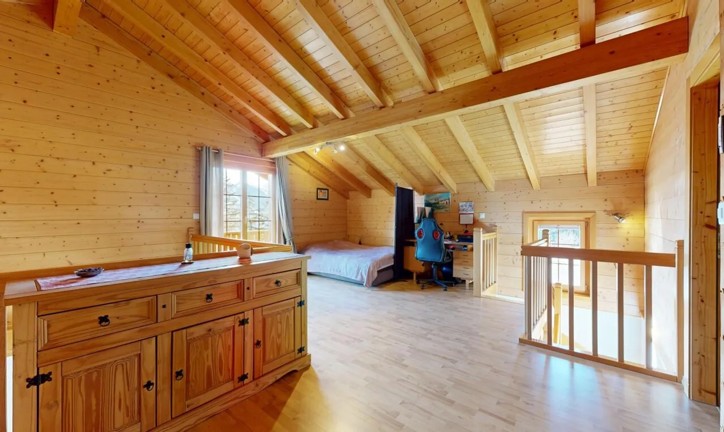 Wunderschönes, außergewöhnliches Chalet in erhöhter Lage von Savièse - Foto 10 von 11