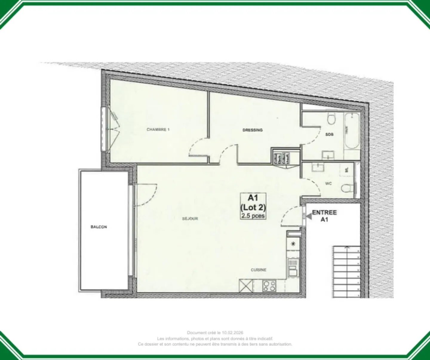 Appartement spacieux de 2,5 pièces avec 81m2 et balcon - Photo 7 sur 7