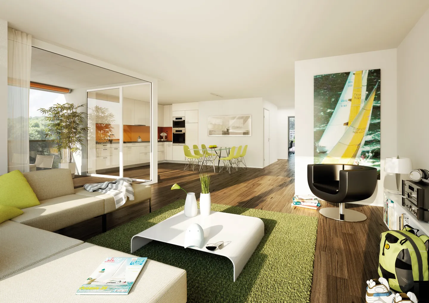 Appartamento in affitto - Foto 2 di 5