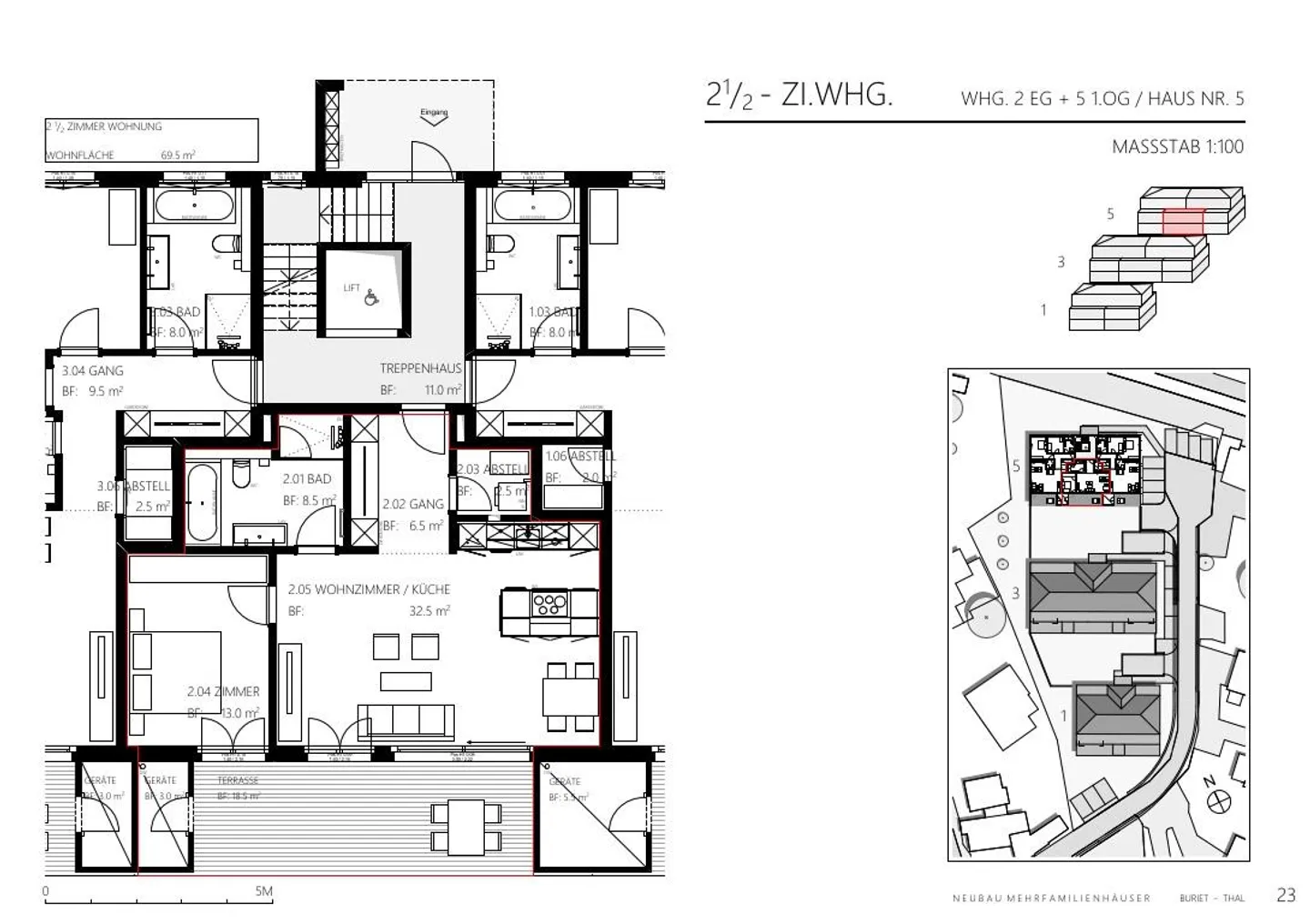 Appartement lumineux à Thal - Photo 7 sur 8