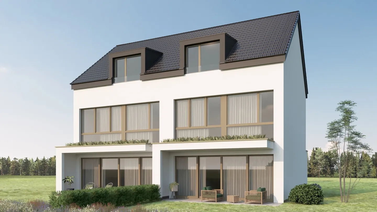 Esclusiva casa a schiera di nuova costruzione con 6,5 stanze B.1 con finiture di alta qualità - Oberkulm AG - Foto 1 di 6