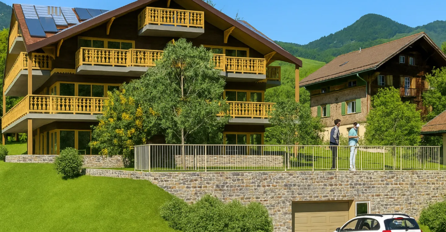Charming Alpine 2.5 Room Apartment - Photo 8 of 12