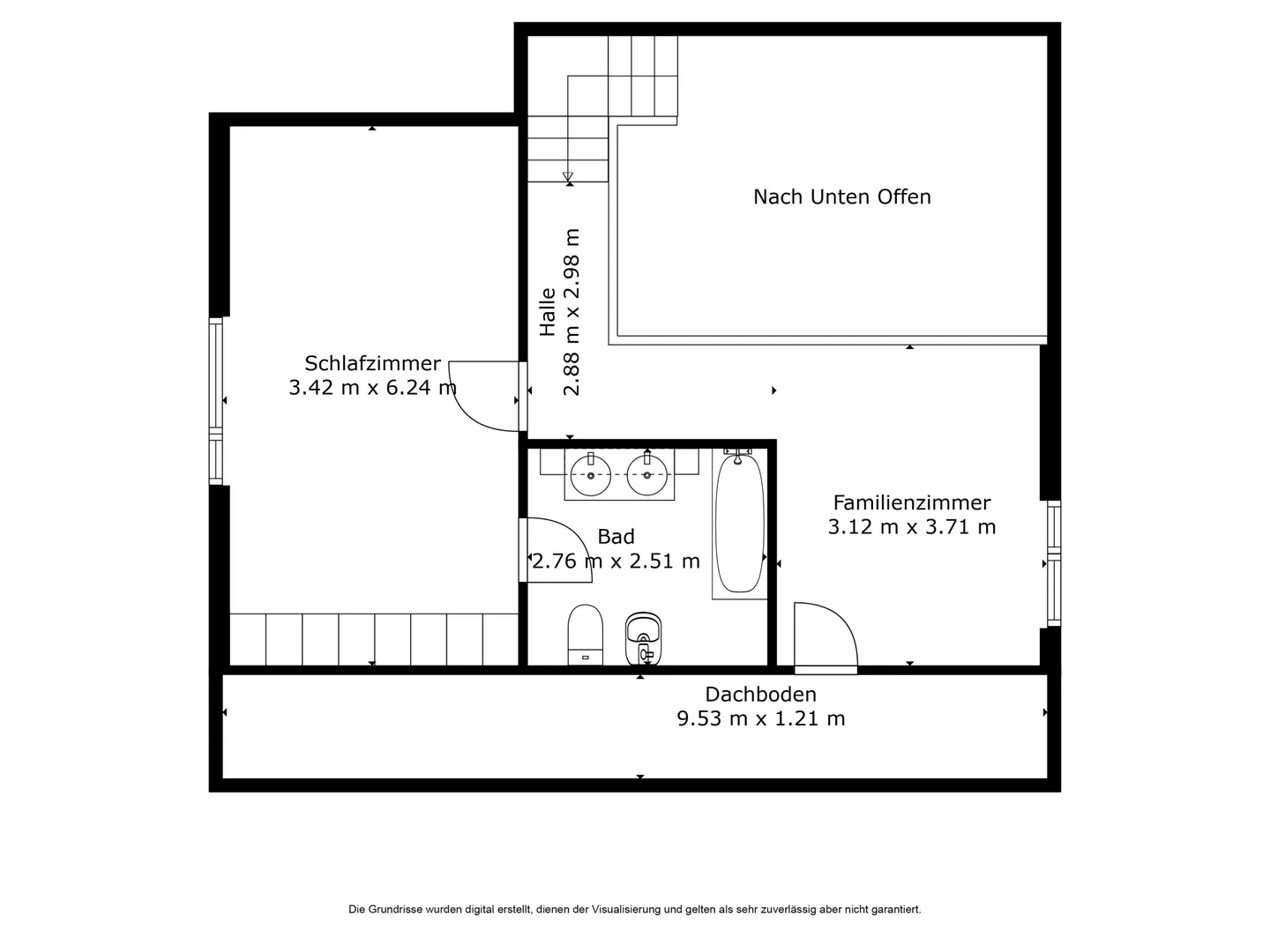 Rustic, spacious attic duplex apartment near Brigerbad - Photo 51 of 56