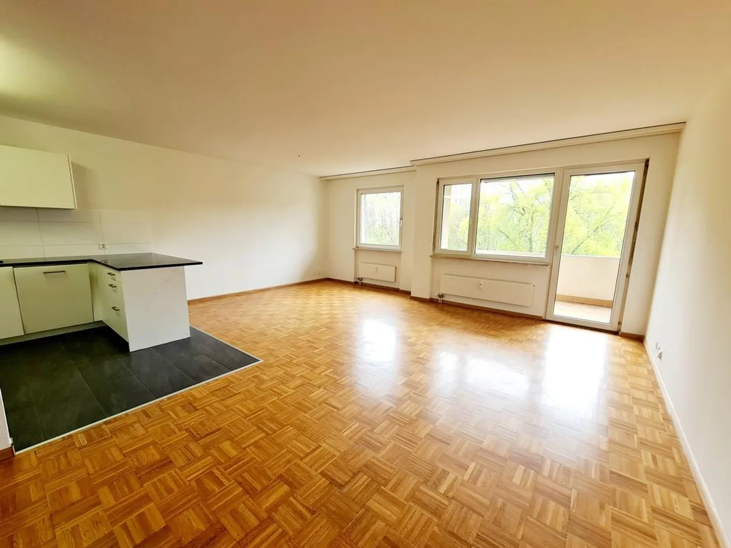 Bright 3.5-room apartment with a view of greenery - Photo 4 of 11