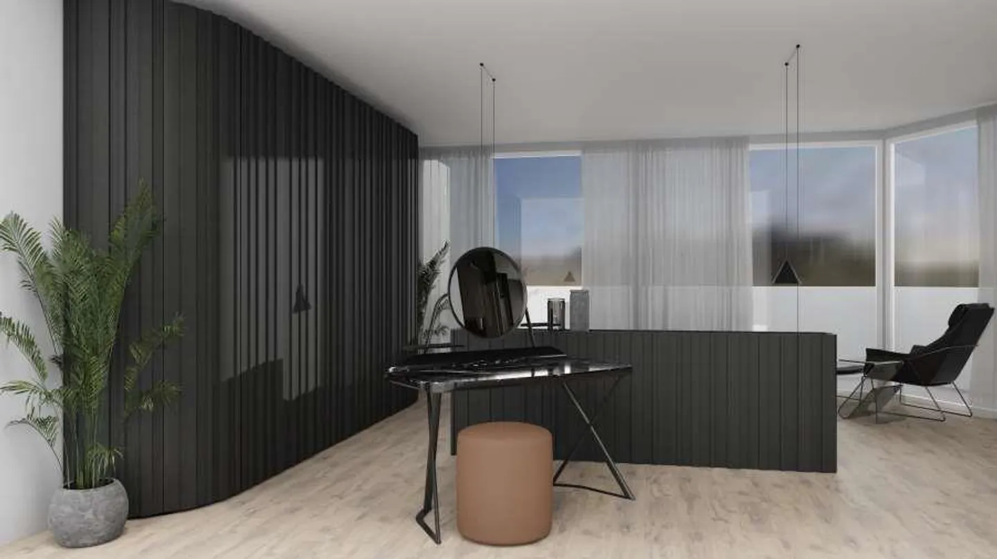 New penthouse with lake view in Lugano, central location - Photo 11 of 13