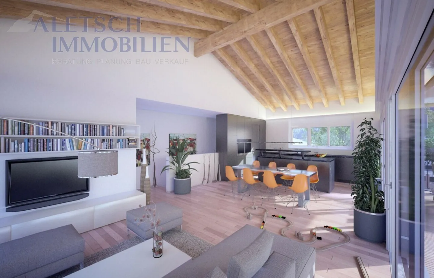 Moderne Duplex-Wohnung - Foto 2 von 4