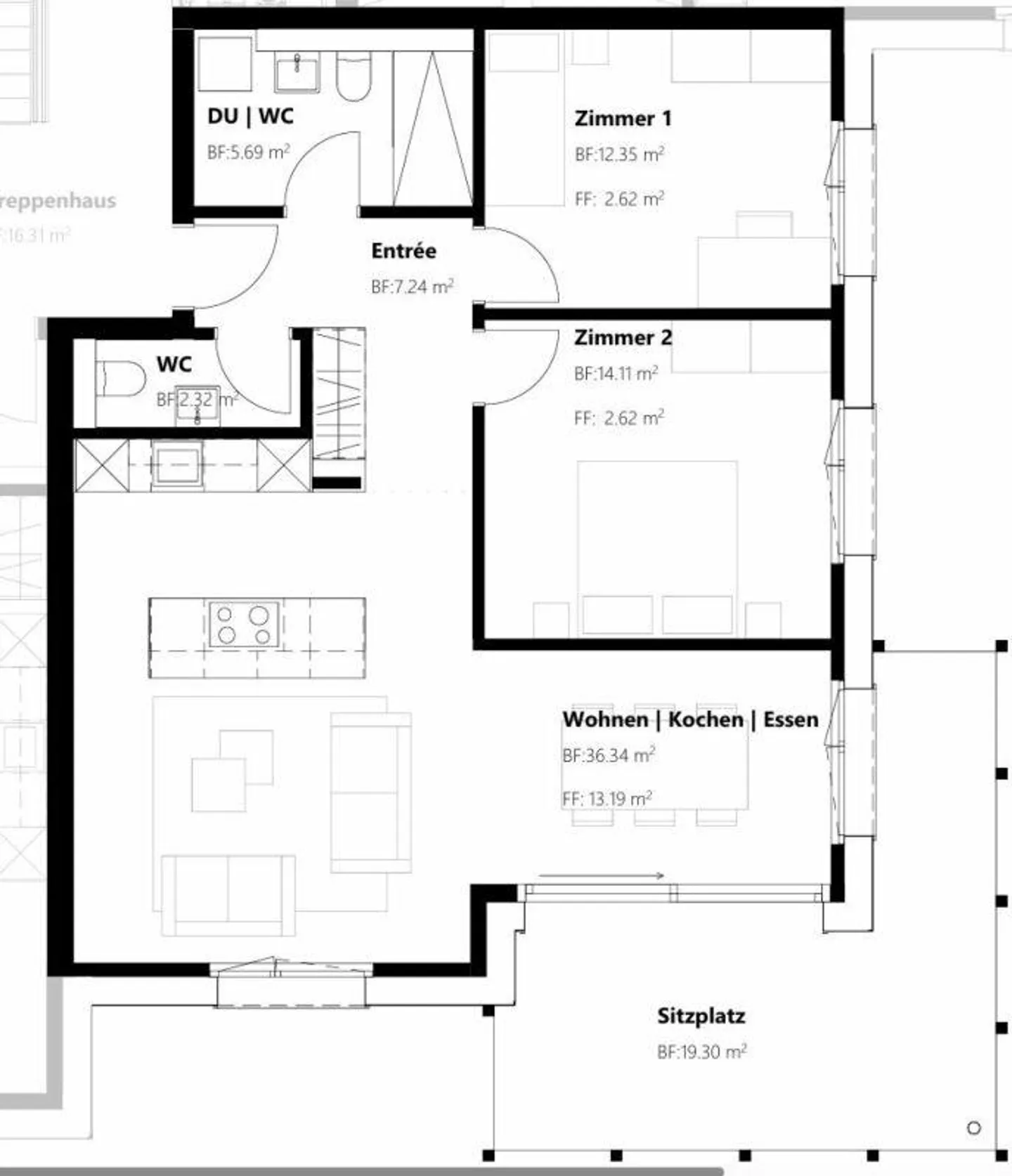 Appartement Moderne au Rez-de-Chaussée Recherche Nouveaux Locataires - Photo 14 sur 14