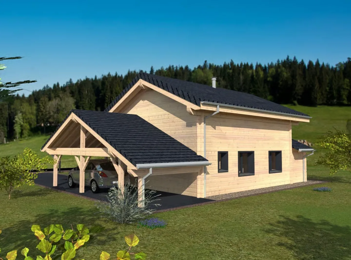 In vendita a Savagnières, 6 case/chalet con tutti i comfort moderni, costruiti - Foto 2 di 13