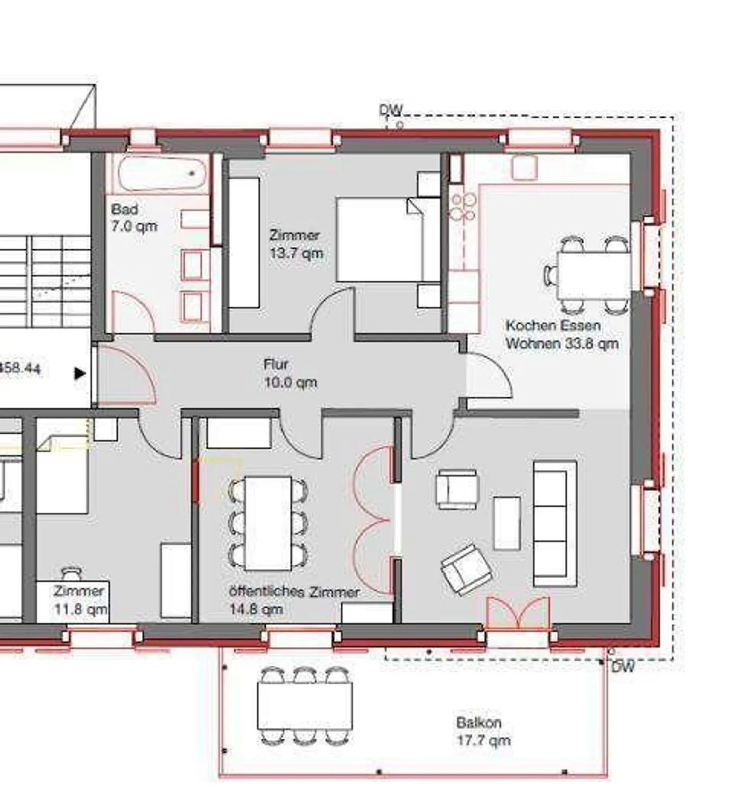 Modern with old building charm - Photo 8 of 8