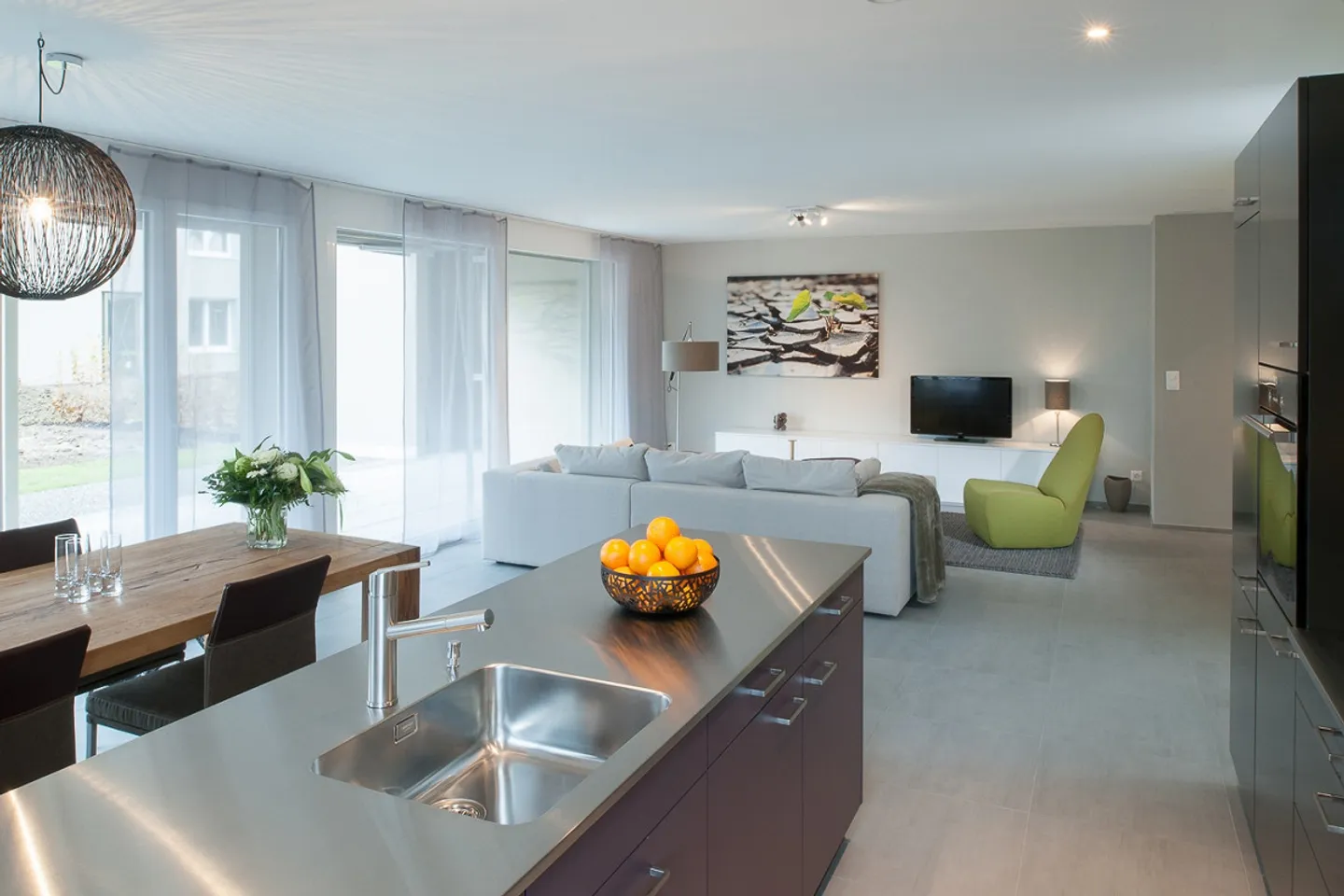 Moderno appartamento al piano terra di 4½ locali - Foto 2 di 6