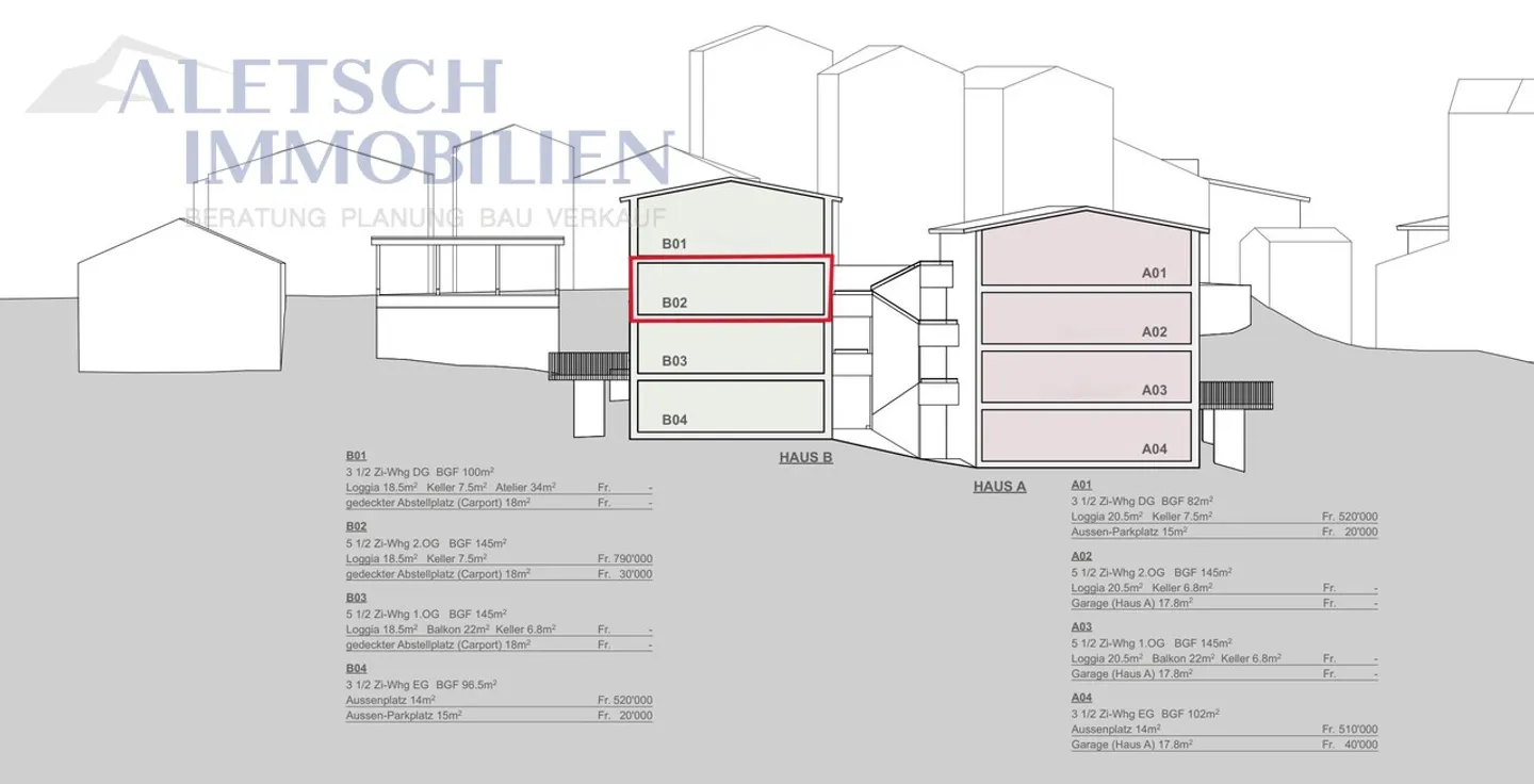 For sale, 5.5-room apartment in Ausserberg / VS - Photo 3 of 6
