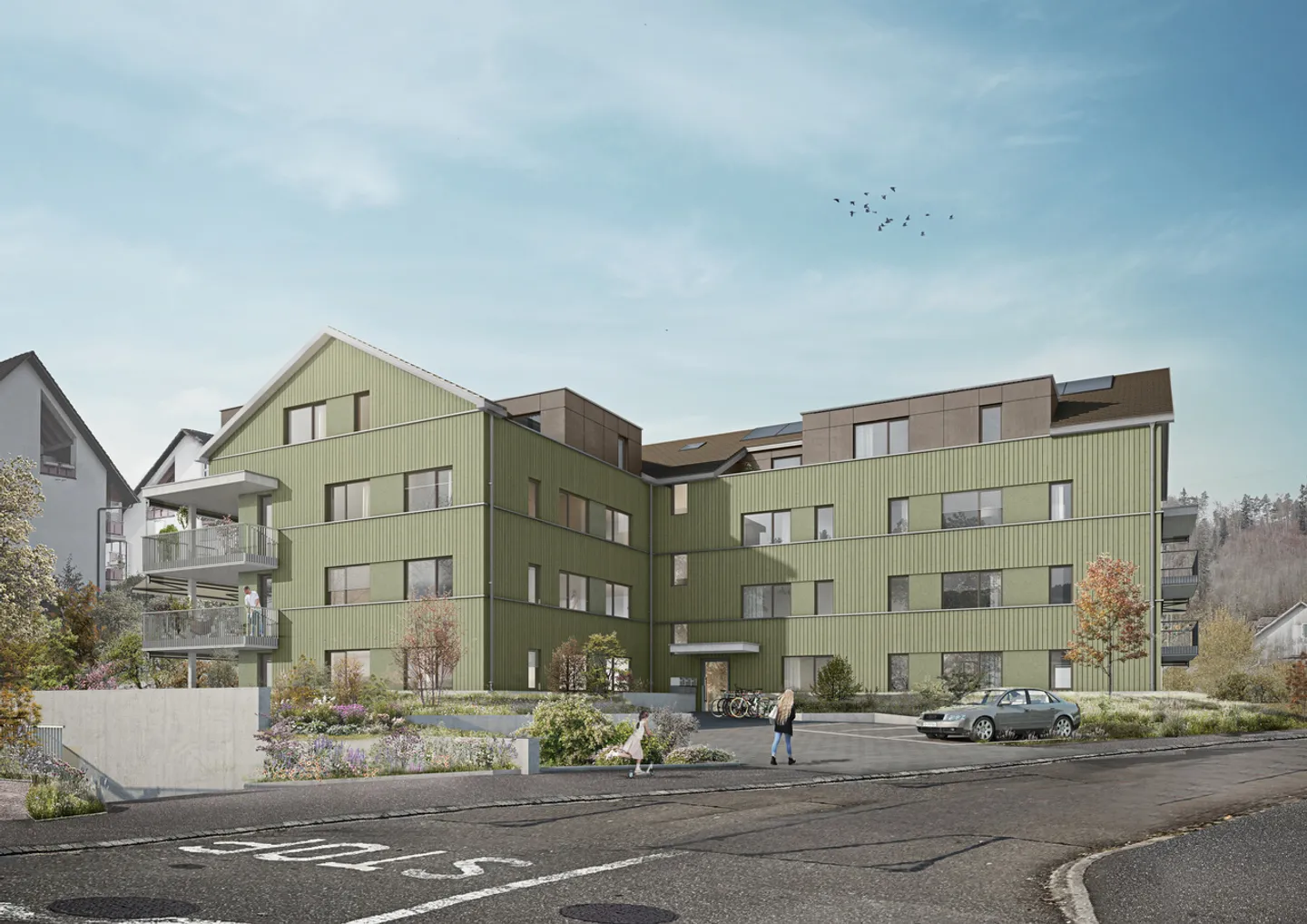 Appartement Familial Moderne avec Beau Jardin - Photo 2 sur 5