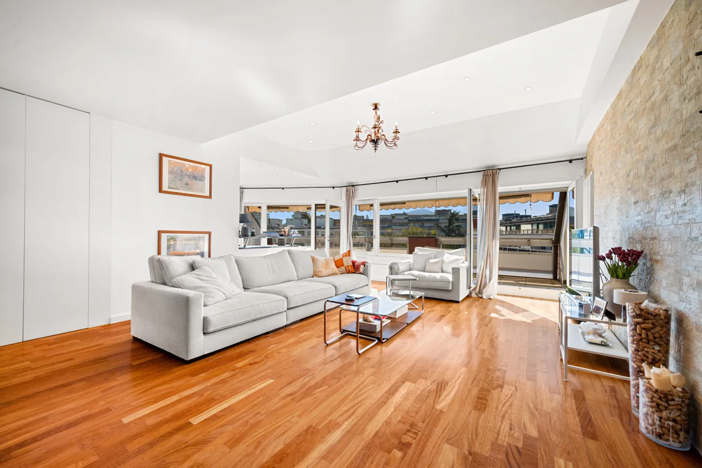 Beautiful duplex penthouse in the heart of Champel - Photo 3 of 24