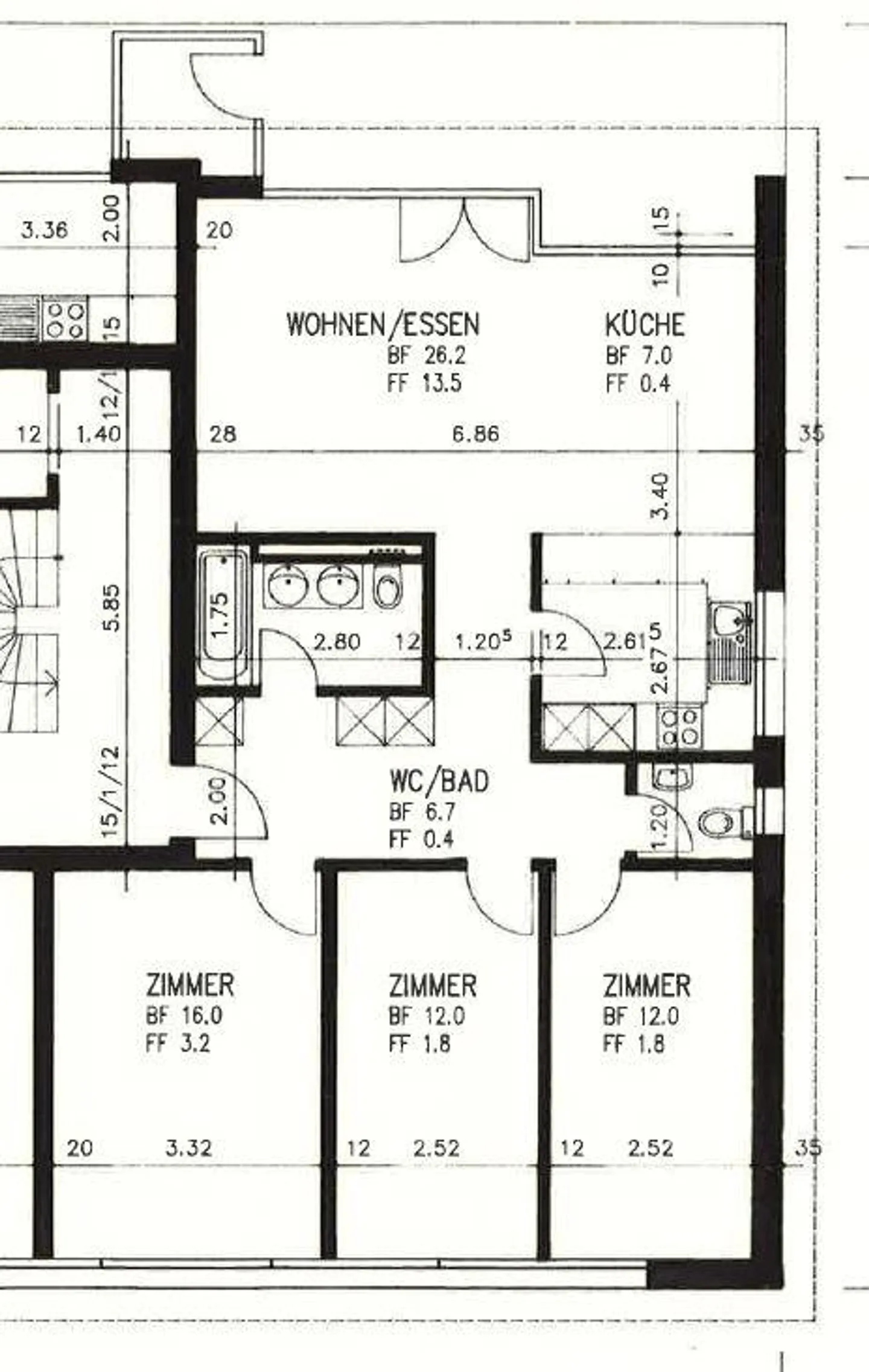 Bellissimo appartamento di 4,5 stanze in un quartiere adatto alle famiglie - Foto 8 di 8