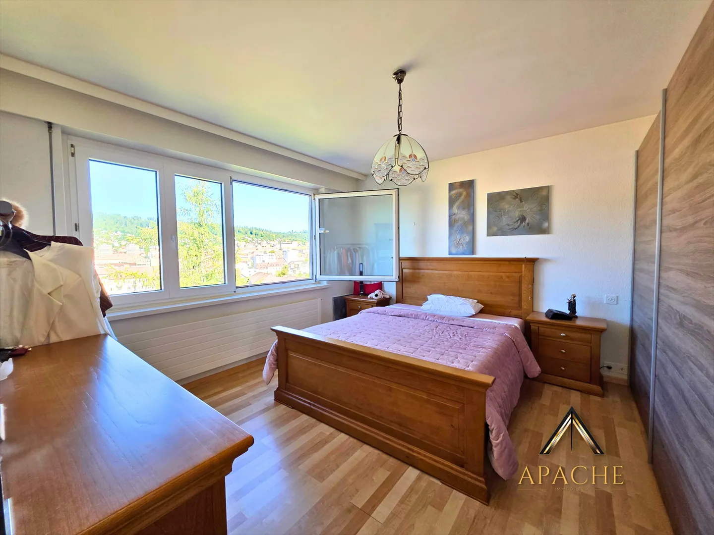 Luminoso appartamento 3.5 con loggia all'ultimo piano - Foto 10 di 16