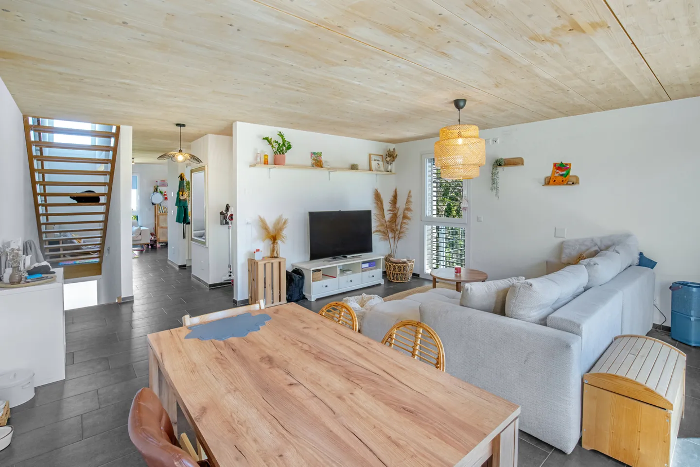 Payerne, in vendita, villa a schiera di 4.5 locali di 140 m2 con giardino - Foto 3 di 6