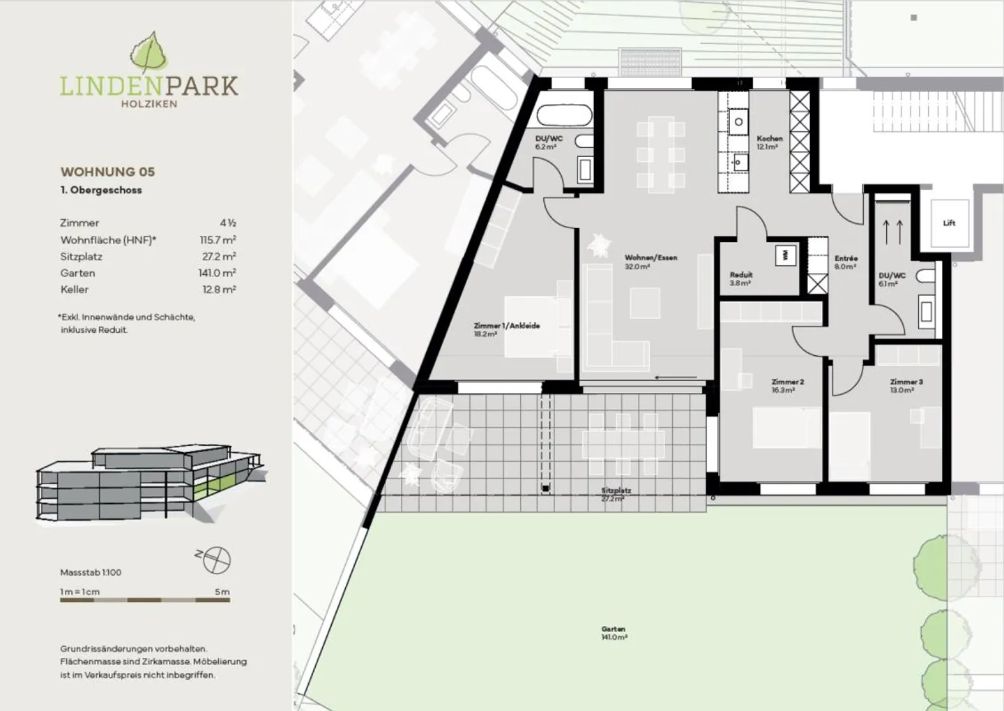 Arriver & s'épanouir : Appartement avec jardin Lindenpark - Photo 6 sur 8