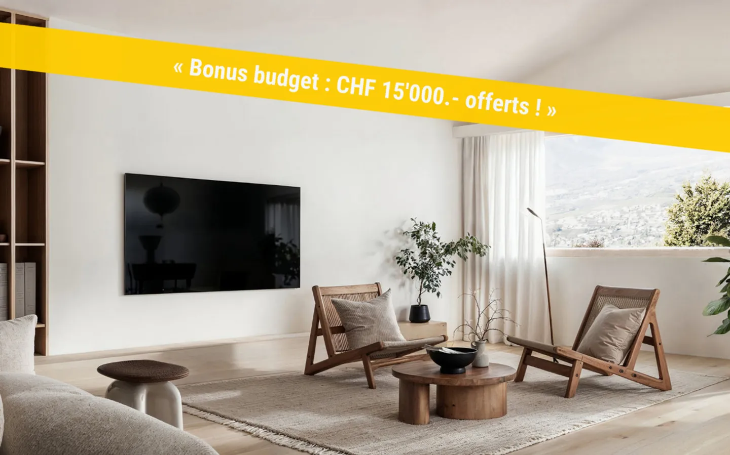 Chalets modernes à Mollens Promotion Les Martelles - Photo 1 sur 9