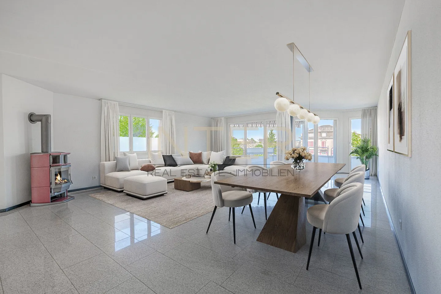202m² Maison de rêve au centre de Root - Appartement 5.5 pièces - Photo 6 sur 17