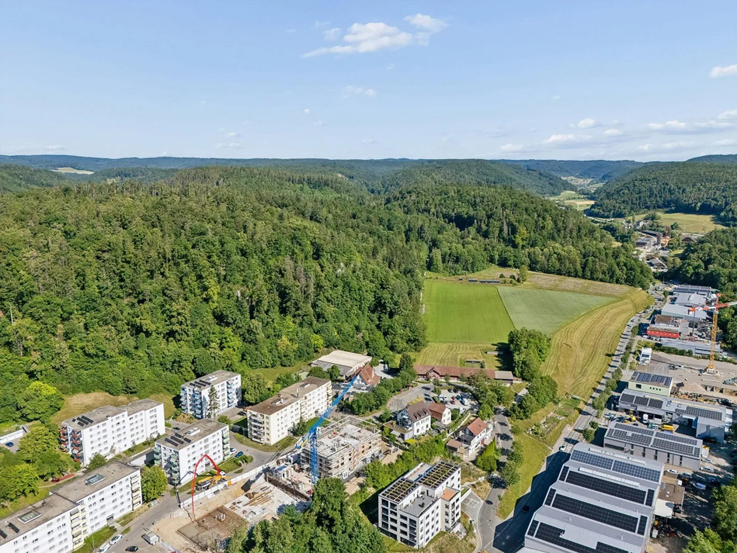 4.5-Zimmer-Neubauwohnung mit Weitblick, 2. OG - 102 m² & 18.8 m² Ba... - Foto 12 di 13
