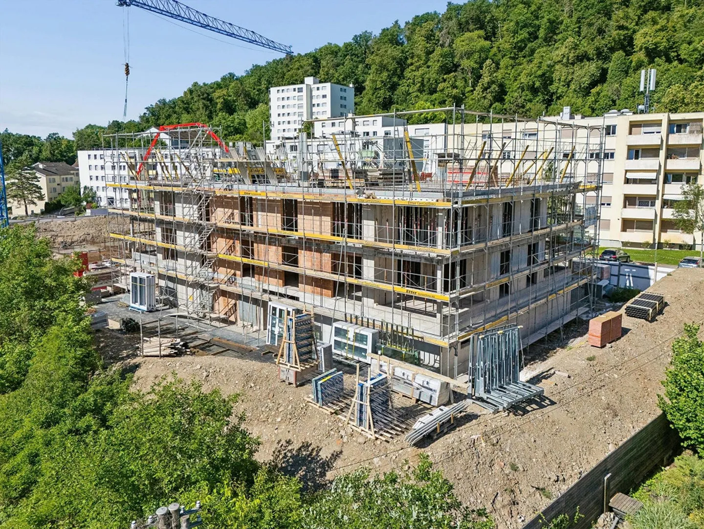 4.5-Zimmer-Neubauwohnung mit Weitblick, 2. OG - 102 m² & 18.8 m² Ba... - Foto 7 di 13
