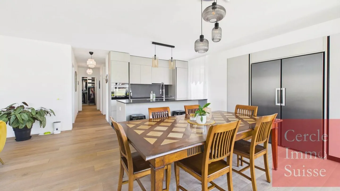 APPARTAMENTO STRANO – 5 CAMERE – PARC DES CRÊTS, TROINEX – 2’290’000.– CHF - Foto 7 di 13