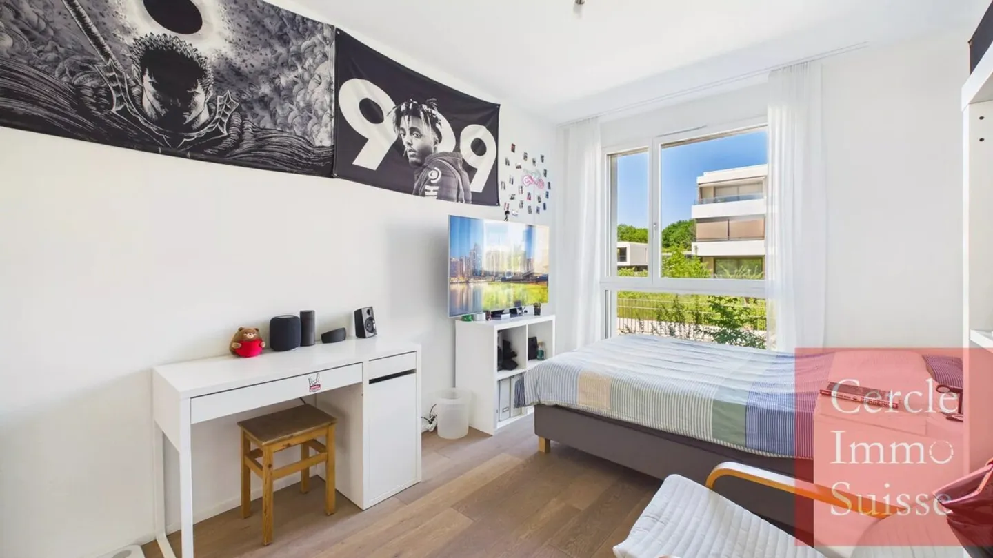 APPARTAMENTO STRANO – 5 CAMERE – PARC DES CRÊTS, TROINEX – 2’290’000.– CHF - Foto 12 di 13