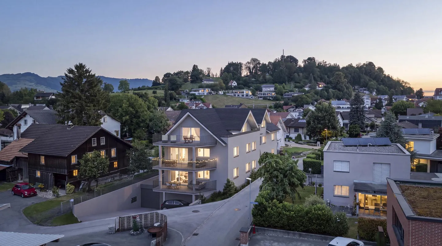 Exklusiver Neubau: 3.5 Zimmer Wohnung mit Balkon - Photo 7 sur 8