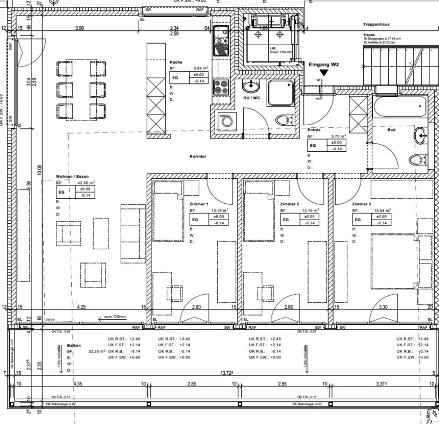 Moderno appartamento di 4,5 stanze con grande terrazza a Rothenburg - Foto 9 di 9