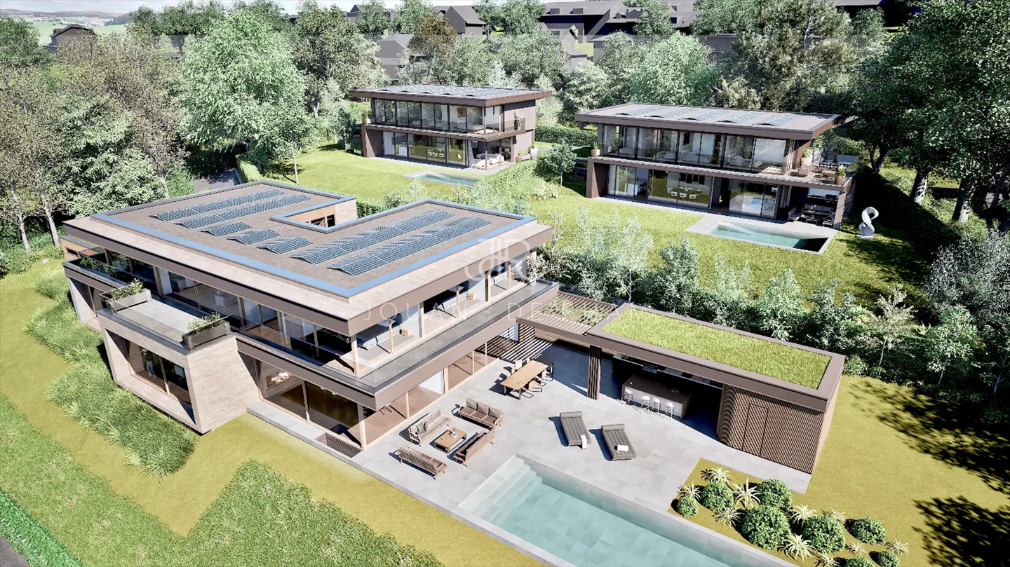 NEUES PROJEKT VON 3 VILLEN IN ANIÈRES - Foto 1 von 1