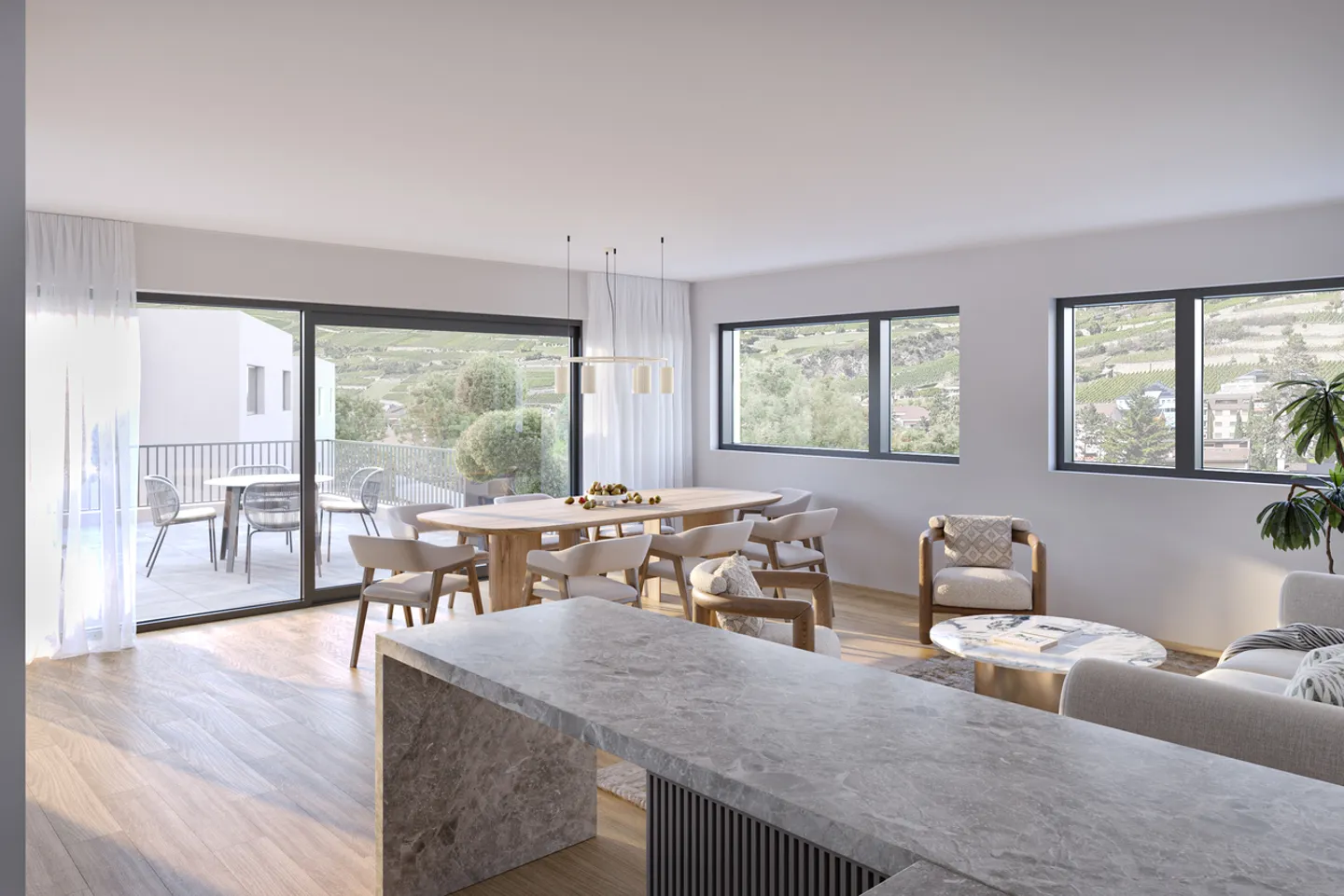 ROCHER EN VILLE 6 LUXURY VILLAS IN THE HEART OF SION - Photo 4 of 8