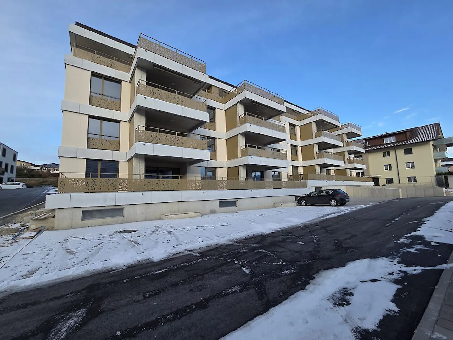 Erstvermietung! 3.5-Zimmer-Neubauwohnung in Alterswil - Foto 2 von 11