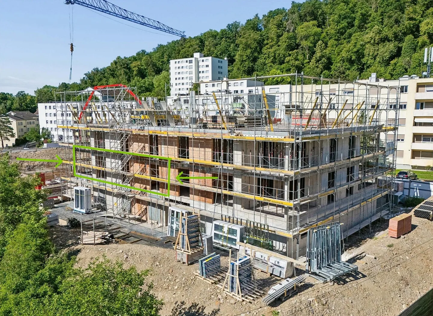 4.5 Zimmer, 102 m², 2 Bäder & 18.8 m² Balkon - Neubau mit Weitblick... - Foto 11 di 13
