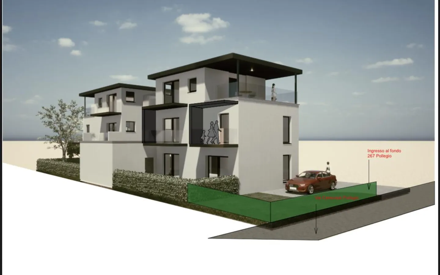 CASA UNIFAMILIARE A POLLEGIO – ID 23497 - Foto 1 di 6