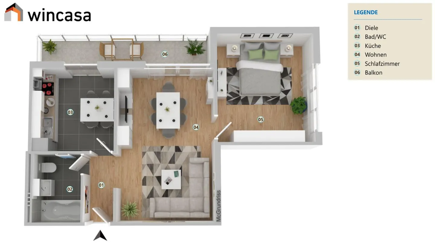 Rental with free deposit - Photo 6 of 6