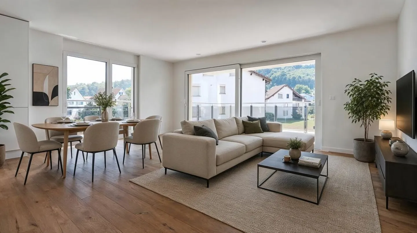 Exklusive Wohnung in Bischofszell - Foto 1 von 10