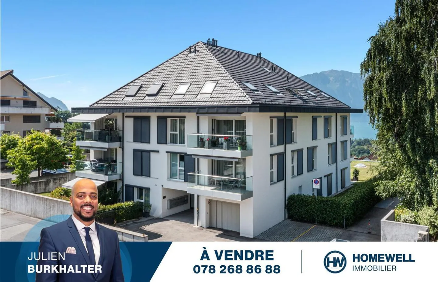 Exklusives Duplex, vereint Eleganz und absoluten Komfort in St-Légier - Foto 1 von 13