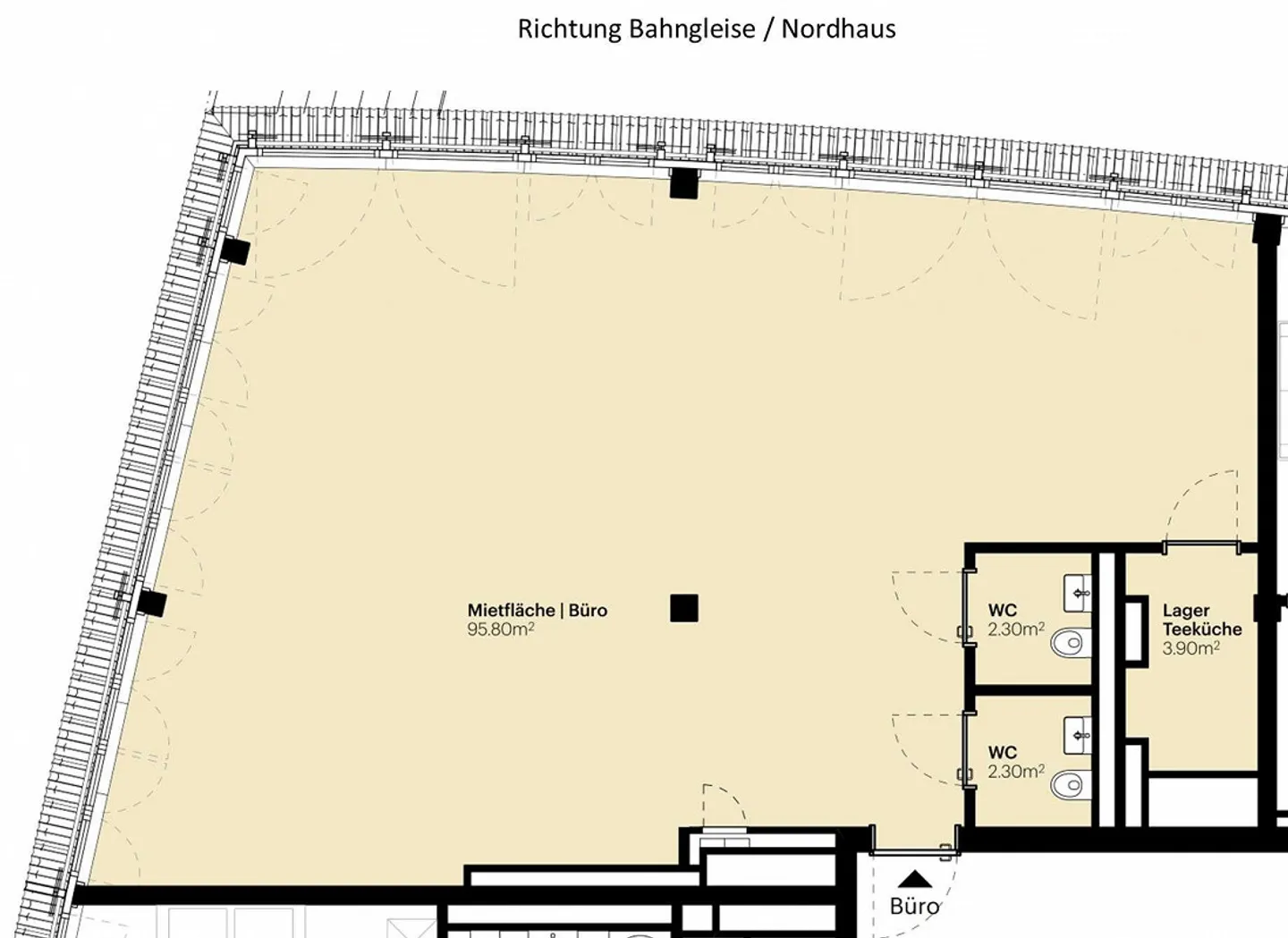 Gewerbefläche in Baden - Foto 4 von 4
