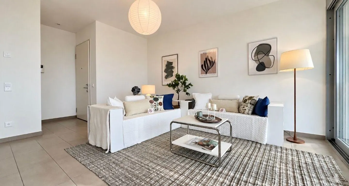 Gravesano - elegantes 2,5-Zimmer-Apartment mit großer Panoramaterrasse - Foto 4 von 27