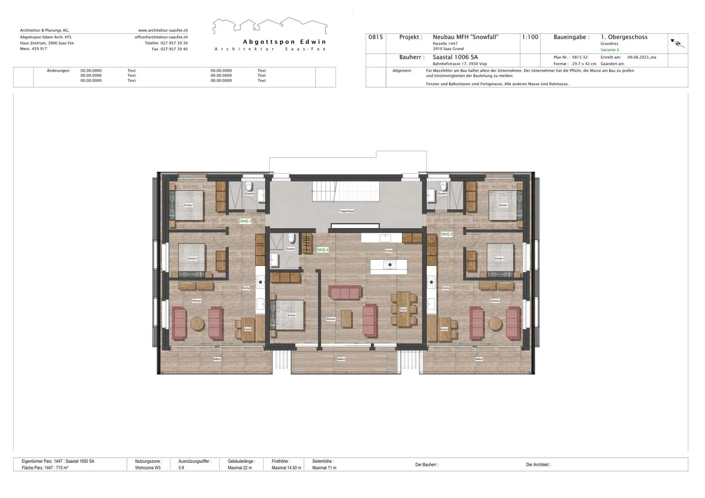 Snowfall Zen Lauinen Saas-Grund New Construction 2025/2026 - Photo 4 of 4