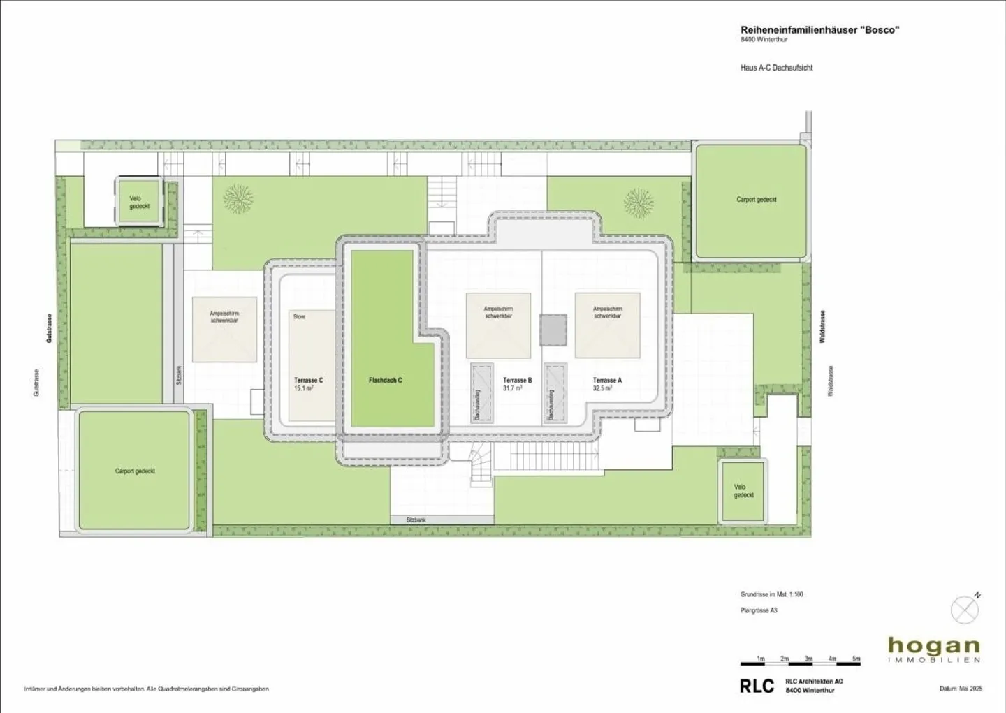 BOSCO : Maisons de ville 5.0/5.5 pièces à Winterthur - Photo 13 sur 13
