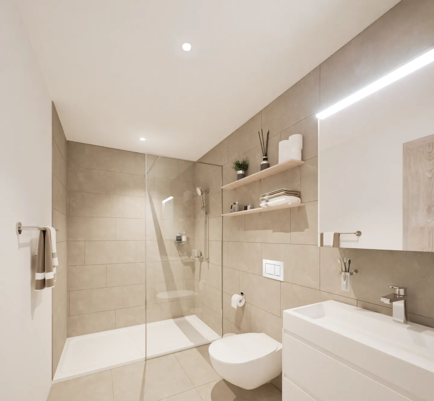 Nuovo edificio residenziale con tre appartamenti di 4,5 stanze - Foto 7 di 7