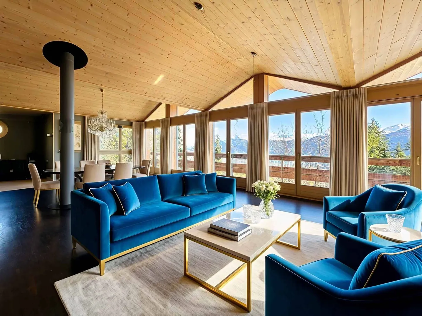 Un chalet spacieux et confortable au cœur d'Anzère - Photo 1 sur 10