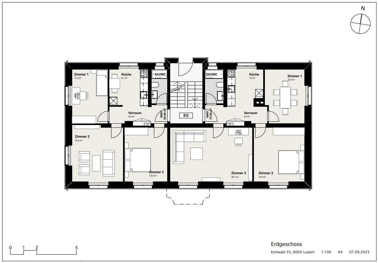 Première location, appartements fraîchement rénovés dans le meilleur emplacement ! - Photo 8 sur 11