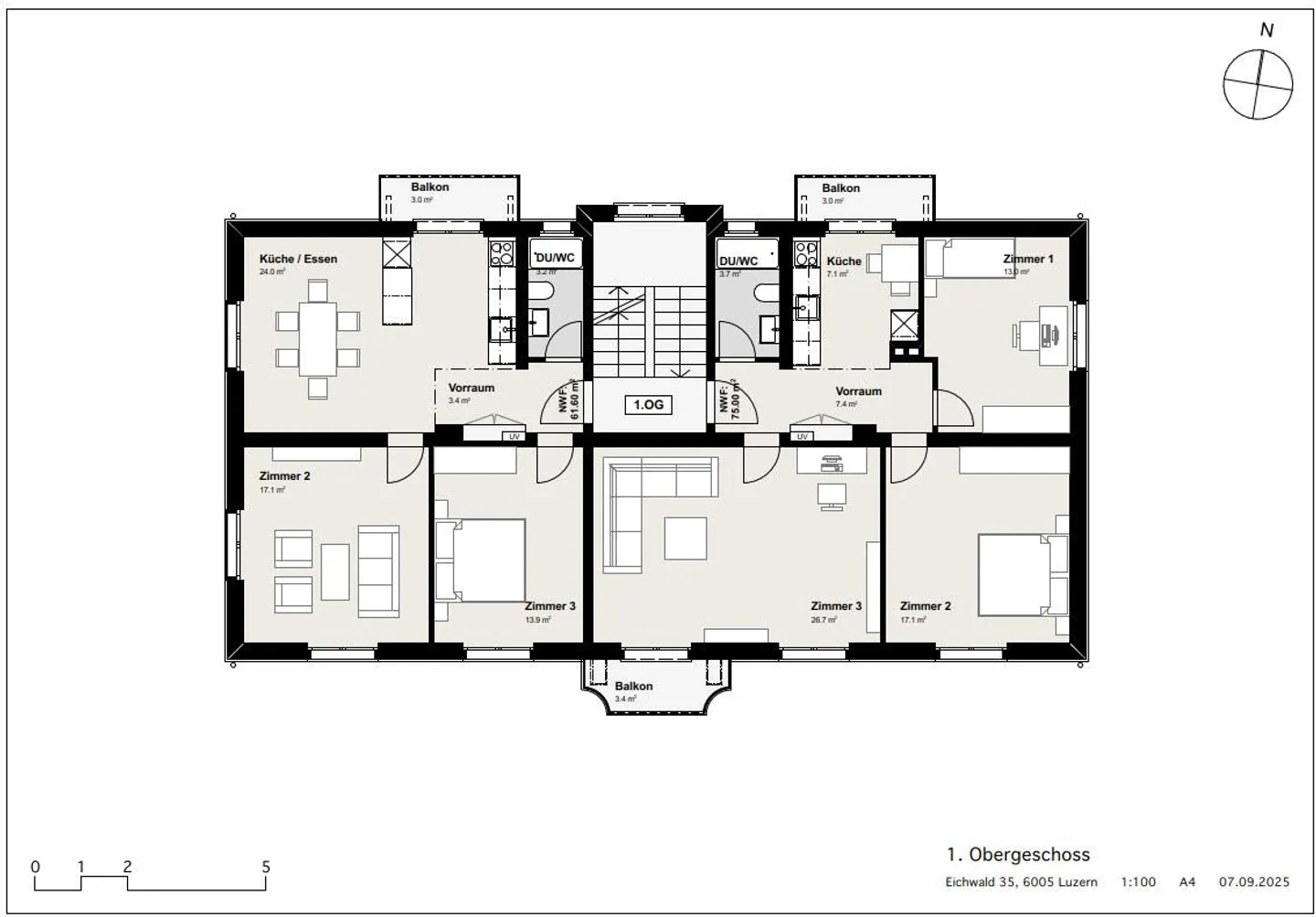 Première location, appartements fraîchement rénovés dans le meilleur emplacement ! - Photo 9 sur 11