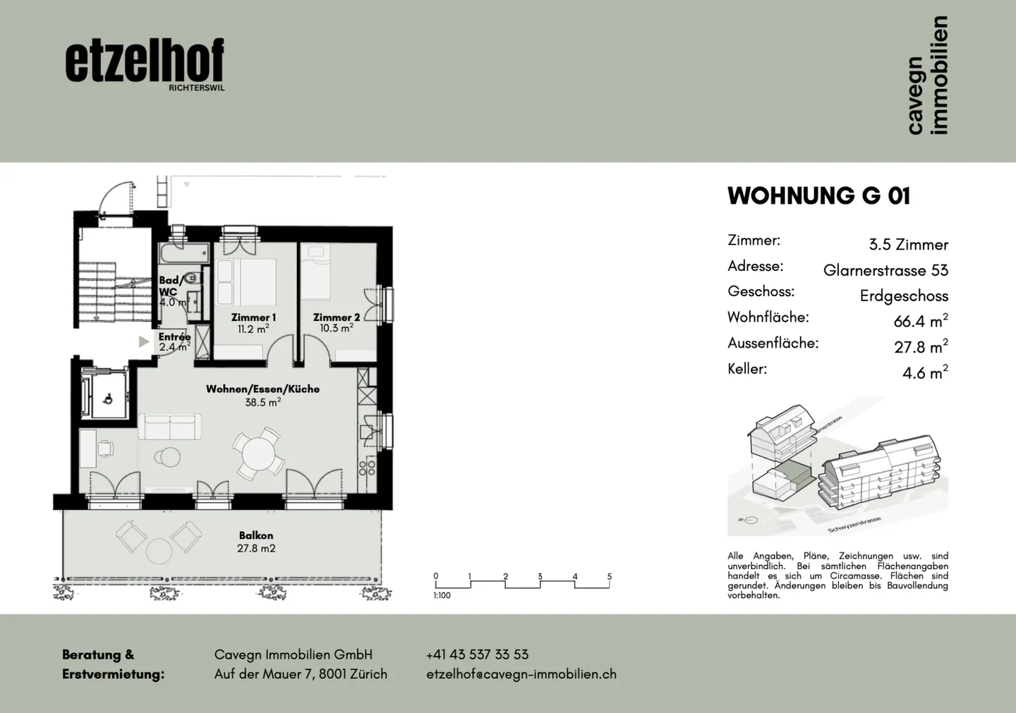 Modernes Apartment in der Natur - Foto 7 von 7
